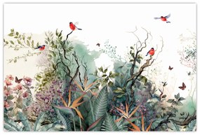 Tablou - Peisaj natural, acvariu (90x60 cm)