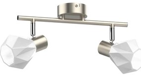 Spot de perete Prezent 27510 METIS 2xE14/40W/230V crom mat