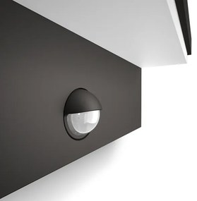 Aplică LED de exterior cu senzor BUSTAN 2xLED/4,5W IP44 Philips 16484/93/P3