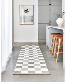 Covor tip traversă pentru interior și exterior bej/crem 70x240 cm Pix Dark Linen – Pappelina