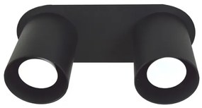 Plafonieră CREEP 2xGU10/25W/230V negru