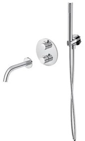 Cersanit S952-034 Set cadă cu baterie termostat ZEN crom lucios