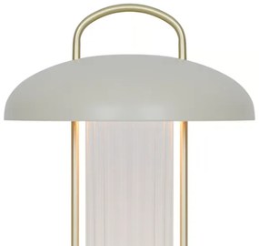 Nordlux - Lampă de masă tactilă reîncărcabilă dimabilă MIRANO LED/3W/3,7V, bej
