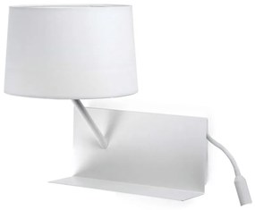 Aplica de perete / Lampa cu reader LED HANDY dormitor stanga 28415