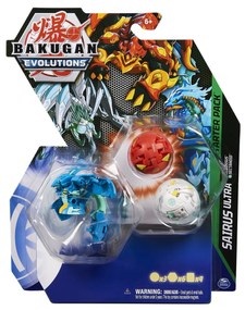 BAKUGAN PACHET STARTER 3 BAKUGANI S4 SAIRUS ULTRA, COLOSSUS SI SECTANOID SuperHeroes ToysZone