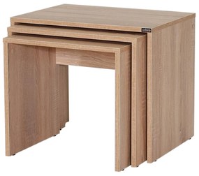 Set 3buc. măsuțe cafea Losuku 2 (stejar sonoma) . 1093251