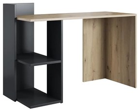 Birou MARLO stejar artisan/antracit