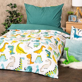 Lenjerie de pat pentru copii 4Home din bumbacLittle dino, 140 x 200 cm, 70 x 90 cm, 140 x 200 cm, 70 x 90 cm