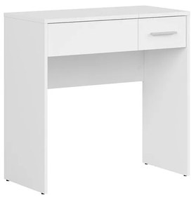 Masă de toaletă Nepo Plus 40 (Alb) (cu oglindă) (cu sp. depozitare). 1098455
