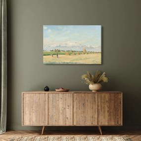 Tablou - Camille Pissarro, Landscape, Ile de France, reproducere (90x60 cm)