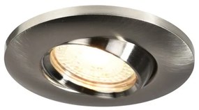 Spot incastrabil pentru baie IP44 Umberto nickel
