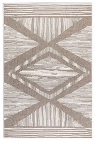 Covor de exterior maro/crem 80x150 cm Gemini – Elle Decoration
