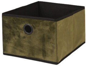 Cutie depozitare, deschisă, culoarea verde, 32x25x8 cm, Storage Solutions