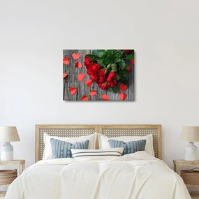 Tablou cu trandafiri (70x50 cm)