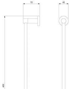 Omnires Modern Project bara alb MP60216WM