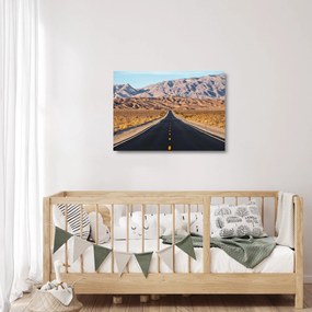 Tablou pe sticlă - Death Valley, Kalifornie, USA (70x50 cm)
