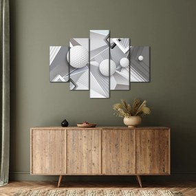 Tablou geometric abstract (150x105 cm)