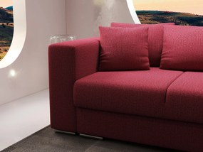 Canapea extensibilă dumonde cu ladă de depozitare si sezut confortabil din spuma high-density, Gloria Enjoy Winery 240x100 cm