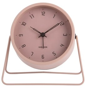 Karlsson 5952PI design ceas cu alarmă 13 cm, roz