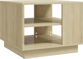 vidaXL Măsuță de cafea, stejar sonoma, 55x55x43 cm, lemn prelucrat