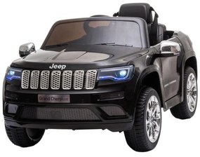 Masinuta Electrica cu acumulator pentru copii NOVOKIDS™ Jeep Grand Cherokee, Roti din Cauciuc EVA, Max 30 kg ,Usi cu deschidere ,Baterie12V ,2 Viteze