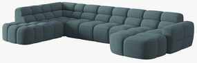 Coltar Lisa U stofa L387 cm