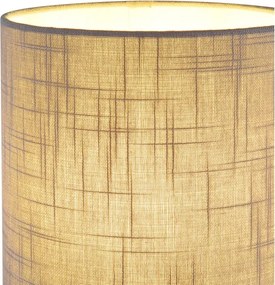 Globo 21440G - Lampă de masă BENSON 1xE27/40W/230V gri