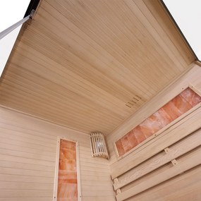 Vnútorná sauna Vantaa 150 so soľnými kameňmi