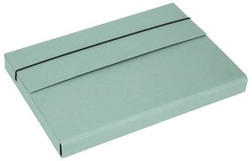 Organizator verde din carton Olof Canvas Paper Laminate – Bigso