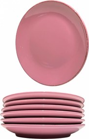 Farfurie Gresie 26cm HOME Roz Inchis Pal, fel principal (Carmine Dark Pink)