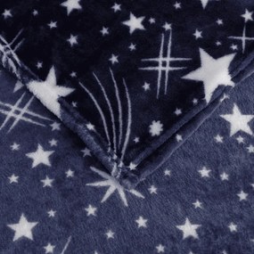 Patura Cocolino microplus STARLIGHT, albastru inchis Dimensiune: 150 x 200 cm