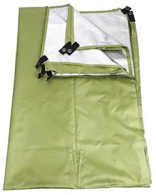 Prelata impermeabila de 3x3 metri pentru camping, cu geanta cadou