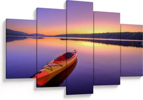 Tablou - Kayak pe lac (150x105 cm)