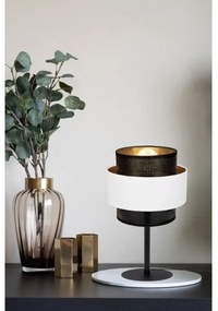 Lampă de masă NESS 1xE27/60W/230V neagră/albă