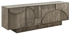 Comoda cu model optic 3D, Lemn, ART DECO 170cm