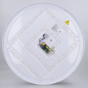 Brilagi - Corp de iluminat LED dimabil MATTEO, 60W, 230V, 3000-6500K, Ø 51,5 cm, negru + telecomandă