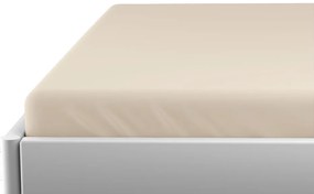 Cearsaf Jersey pentru patut EXCLUSIVE 60x120 cm crem
