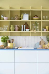 Bol galben din ceramica pentru aluat MYNTE LEMONADE