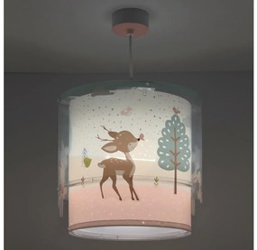 Lustră pentru copii LOVING DEER 1xE27/60W/230V Dalber 61272