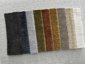 Colțar gri deschis cu tapițerie din chenille (cu colț pe partea stângă/cu șezlong) Leonore – Bobochic Paris