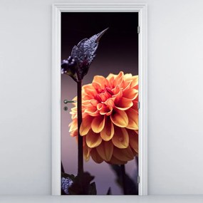 Fototapet pentru ușă - Floricică (95x205cm)