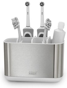 Suport din oțel inoxidabil pentru periuță de dinți Joseph Joseph EasyStore