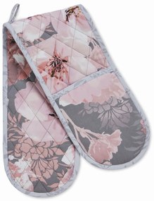 Mănușă dublă de bucătărie din bumbac Dramatic Floral – Catherine Lansfield