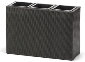 Ghiveci de grădină negru Patteo - Bonami Essentials