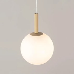 Lustră pe cablu GAMA 1xG9/12W/230V auriu