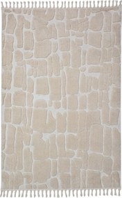 Covor crem 160x230 cm Esra Cobbled – Flair Rugs