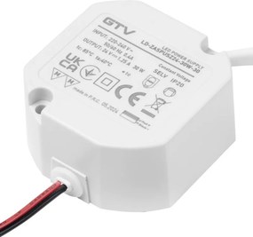 Transformator GTV pentru bandă LED, 30W, 24V, IP20 30 W, 24 V, Plastic