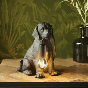 Lampă de masă Endon 107365 PUPPY 1xE14/7W/230V negru