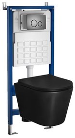 Set rezervor WC montat pe perete Roya Milos BLM 81GRE