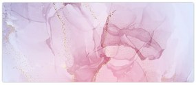 Tablou - Pete roz (120x50 cm)